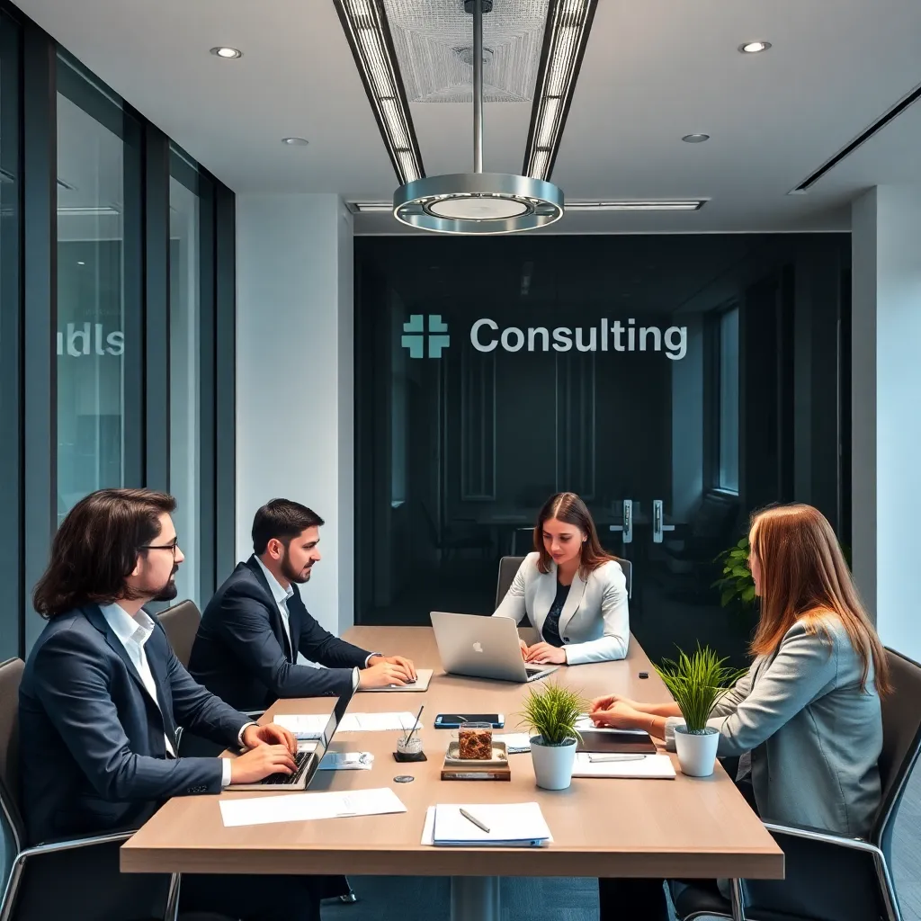 İstanbul'da modern bir ofis ortamında çalışan profesyonel danışmanlık ekibimiz